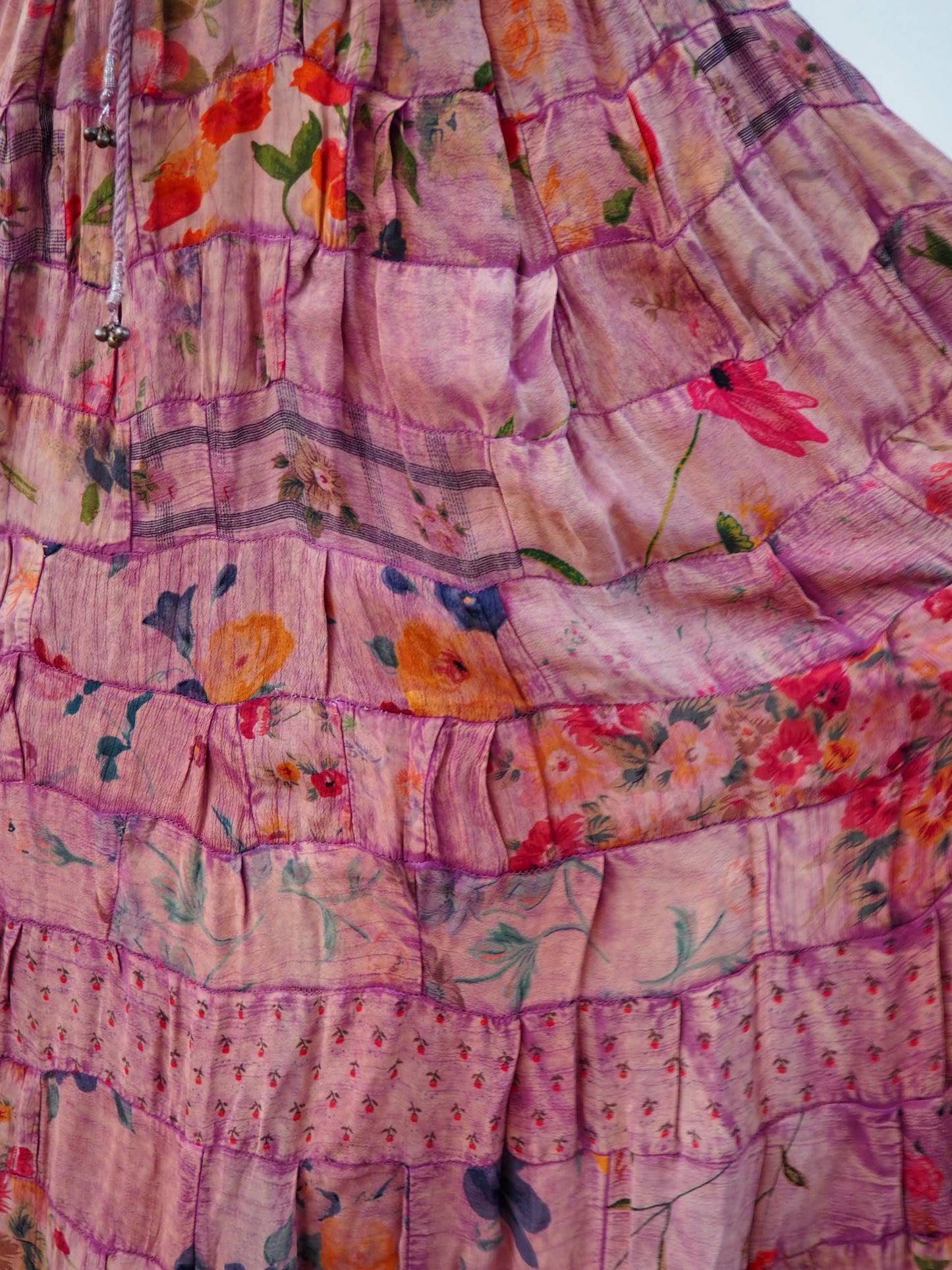 Vintage 1970’s patchwork floral skirt