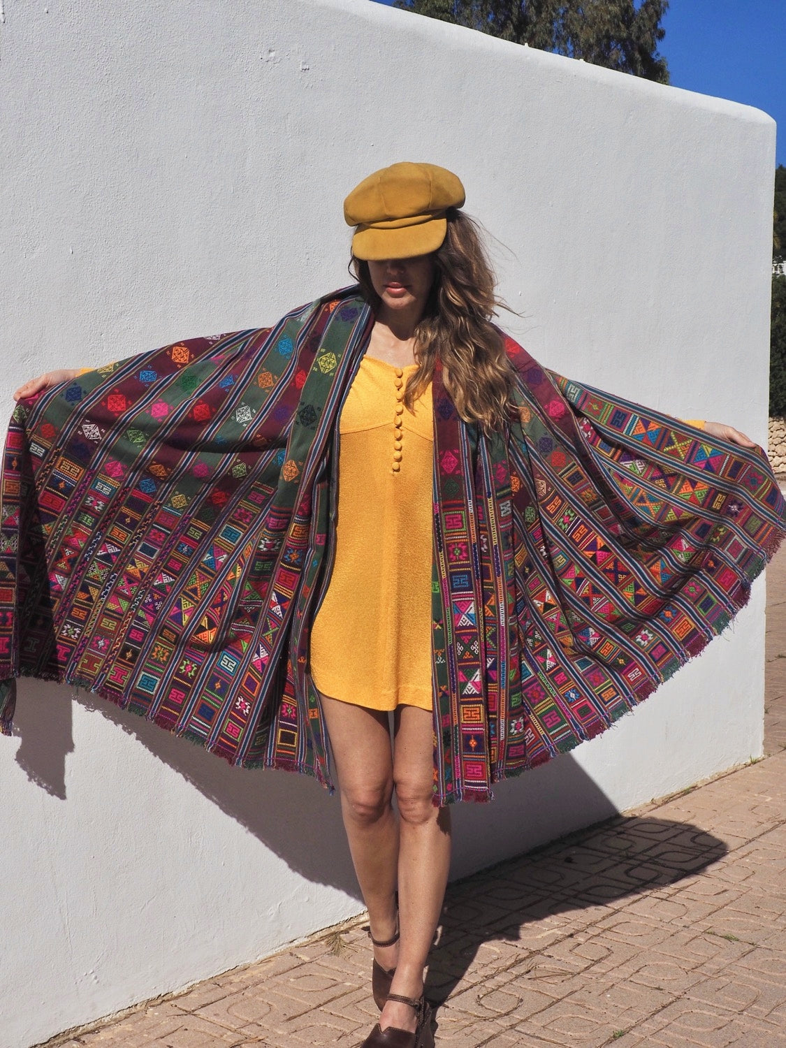 shop vintage online, affordable vintage clothing, vintage clothing store, vintage clothing brand, sustainable clothing brand, sustainable fashion, recycled fashion, slow fashion brand, recycled clothes, 70s vintage, bohemian vintage, affordable slow fashion, hippie boho, ethical fashion brand, hand stitched, festival fashion, Indian embroidery, bohemian vintage,  woven textile, antique textiles, colourful blanket, blanket, rare textiles, bohemian home, boho interior, shawl
