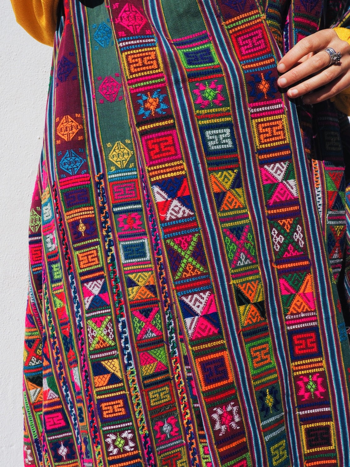 shop vintage online, affordable vintage clothing, vintage clothing store, vintage clothing brand, sustainable clothing brand, sustainable fashion, recycled fashion, slow fashion brand, recycled clothes, 70s vintage, bohemian vintage, affordable slow fashion, hippie boho, ethical fashion brand, hand stitched, festival fashion, Indian embroidery, bohemian vintage,  woven textile, antique textiles, colourful blanket, blanket, rare textiles, bohemian home, boho interior, shawl