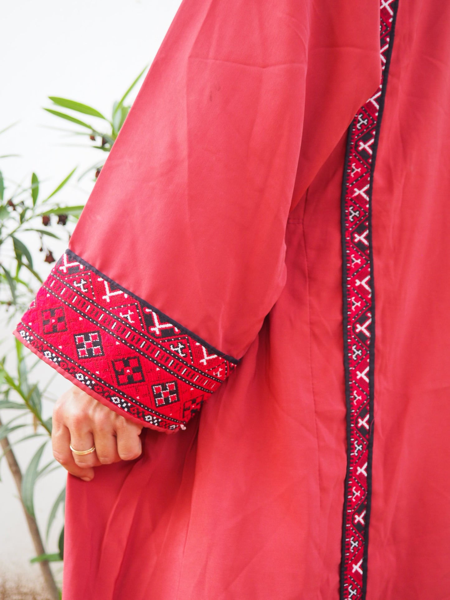 Vintage 1970’s Pakistán hand embroidered Kaftan dress