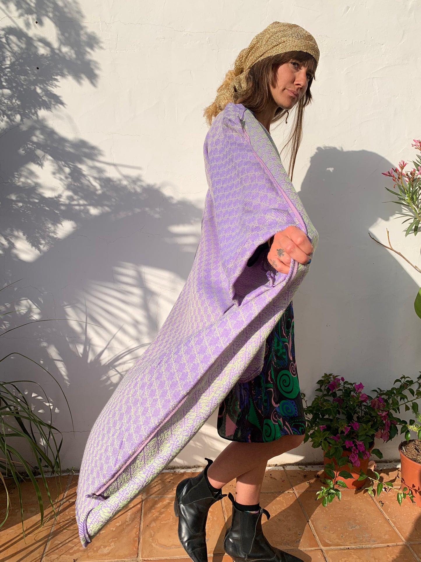 Vintage 1970’s textiles up-cycled jacket by Vagabond Ibiza