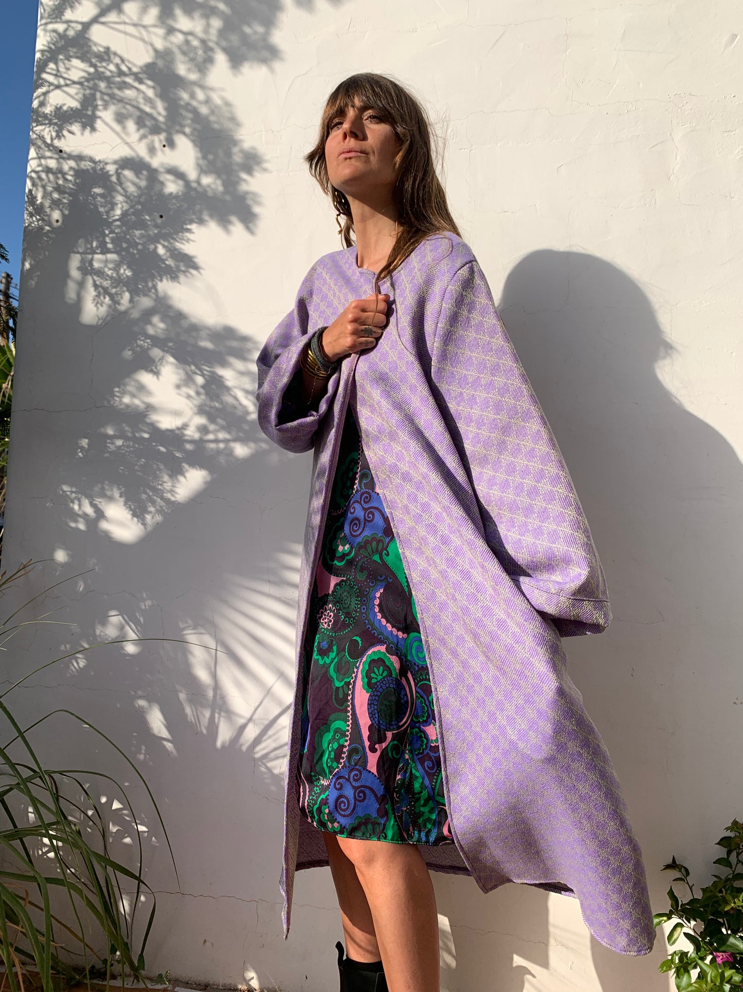 Vintage 1970’s textiles up-cycled jacket by Vagabond Ibiza